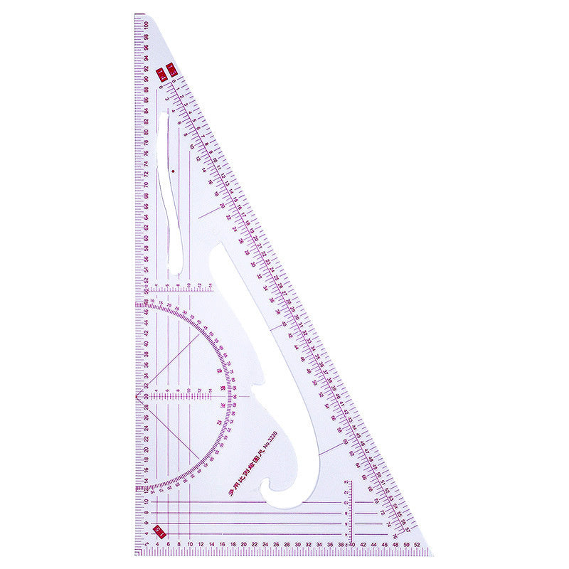 Multifunctional Grading Sleeve Ruler Curve Ruler