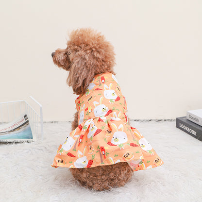Cute Breathable Pet Dog Princess Skirt
