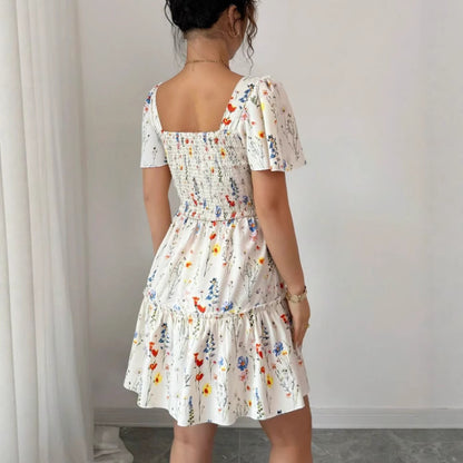 Women's Casual Loose-fit Fashionable Printed Dress