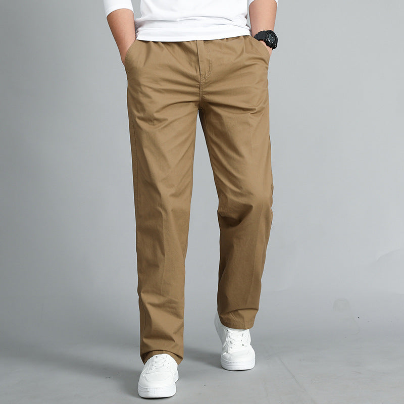 Herren-Latzhose für Herbst und Winter, lässig, gerade geschnitten