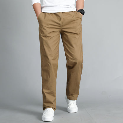 Herren-Latzhose für Herbst und Winter, lässig, gerade geschnitten