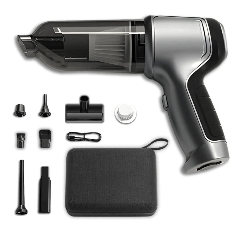 Premium Car Vacuum Cleaner - Powerful Portable Handheld Auto Detailing Tool with Strong Suction