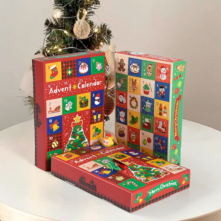 24 Grid Christmas Gift Box Blind  Packaging
