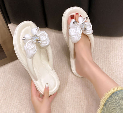 EVA Non-slip Wear-resistant Fashion All-match Women's Outdoor Slippers