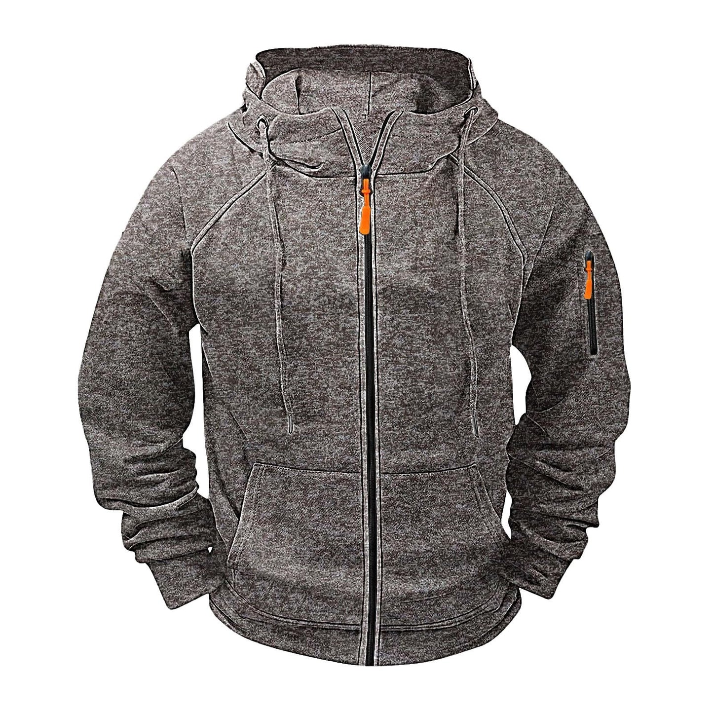 Premium Men's Hooded Sweater - Comfortable Loose Fit Sports Hoodie