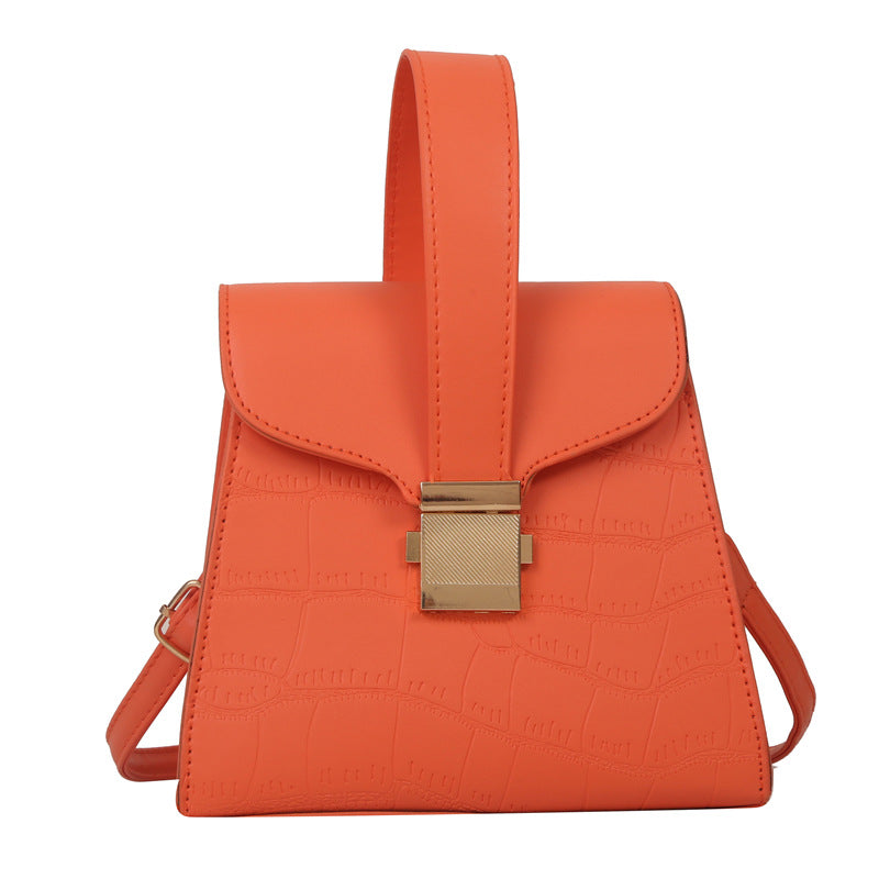 New All-match Shoulder Elegant Girls Crossbody Twist Lock Bag