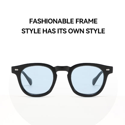 New Simple Sunglasses Round Rim Sunglasses