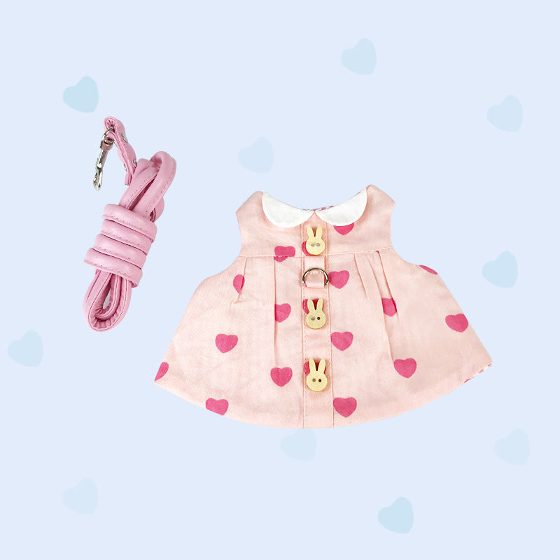 Pet Bunny Clothes Bunny Lop-eared Rabbit Ornaments