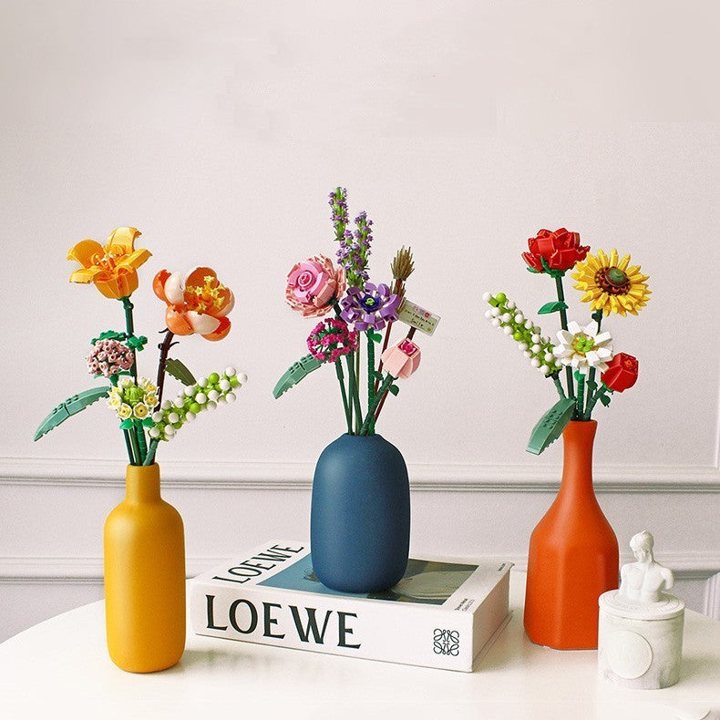 Blossom Pot Simulation Green Plant Household Decoration Toys