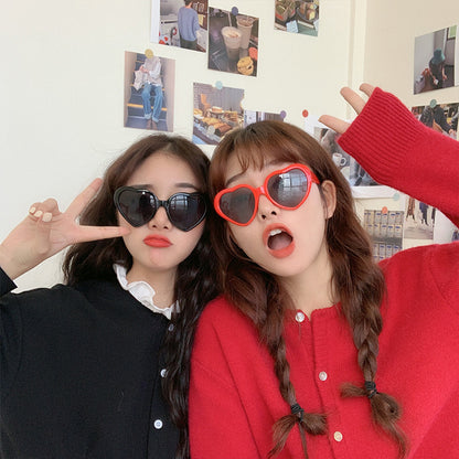 Black Technology Online Red Valentine's Day Gift Same Love Light Effect Glasses Sunglasses Creative Glasses