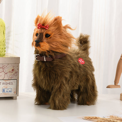Simulation Dog That Walks Barks Wags Its Tail And Plays Musicelectric Plush Toy Dog Electronic Pet Dog With Motion-sensing Capabilities
