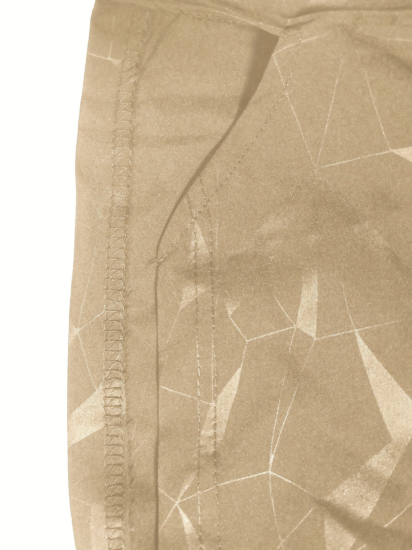 Men's "S's FINE" Athletic Shorts - Gray, Quick-Dry Polyester with Geometric Pattern, Elastic Waistband, Ideal for Running & Workouts, Machine Washable