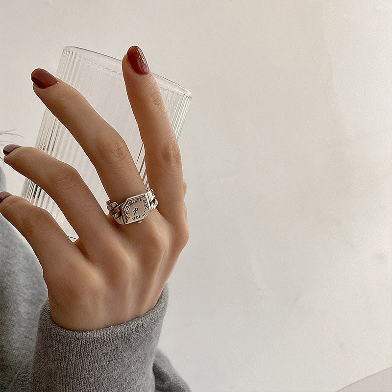 Fashion Creative Simple Watch Ring