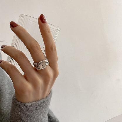 Fashion Creative Simple Watch Ring