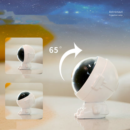 Galaxy Star Projector Night Light - Astronaut LED Lamp for Kids & Adults | Starry Sky Room Decor