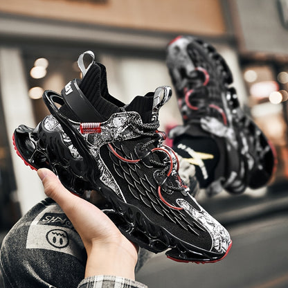 Men'S Casual Sports Shoes, Luxurious Tennis Trainers, Breathable Fashion Loafers, And Lightweight Running Shoes with Shock-Absorbing Features.