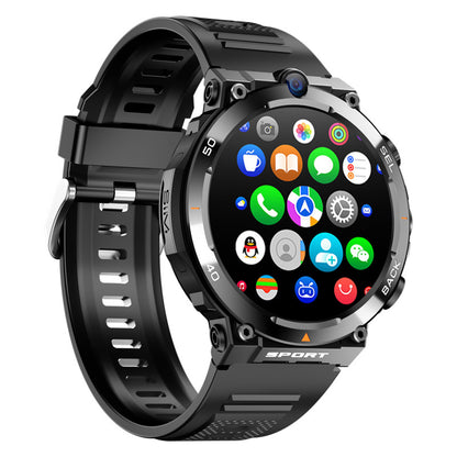 H10 Round Screen Smart Watch Nfc Access Control Photo Playstore Flashlight