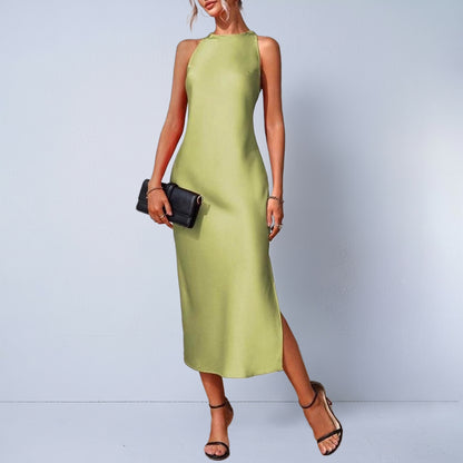 2025 Best-Selling Women's Satin Dress