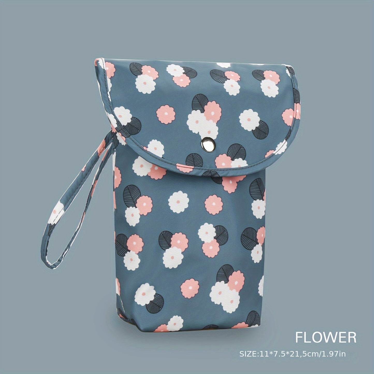 [Portable Diaper Storage for Youngsters] Portable Diaper Storage Bag for Youngsters - Durable Polyester, Ideal for Diapers & Wet Wipes