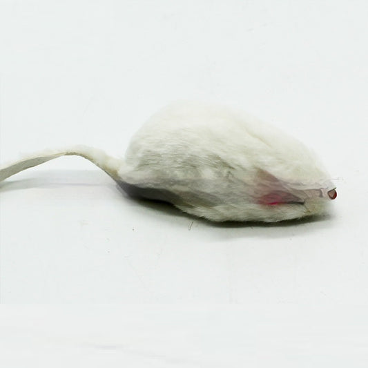 Cat Supplies 2-inch Rabbit Skin Mouse Self-Hi Toy