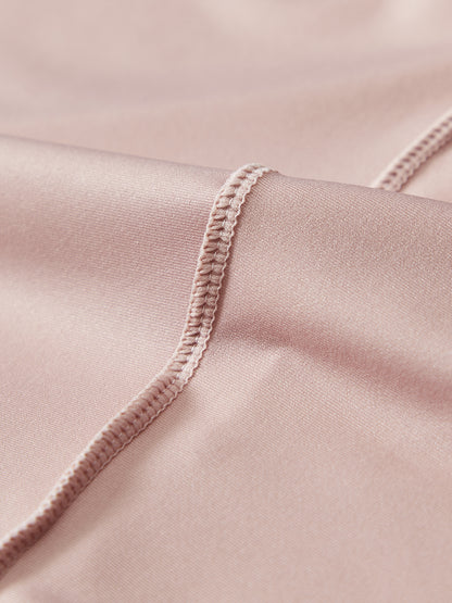 4 Pack Women's Plus Size High Rise Solid Seamless Panties - Medium Stretch, Elegant Design - For Women Seeking Comfort & Support - Perfect for Everyday Wear