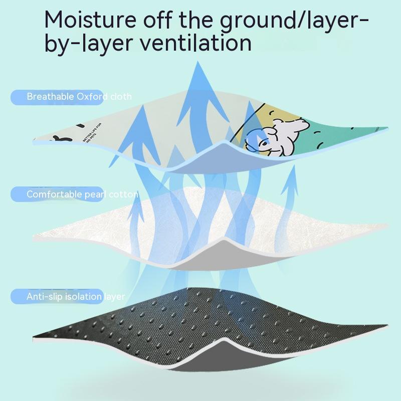 Pet Four Seasons Universal Dog Mat Oxford Cloth Fabric Heat Dissipation Breathable
