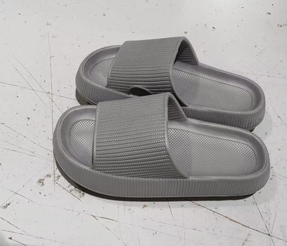 Home Slippers Couples Feel Cool Stepping On Excrement