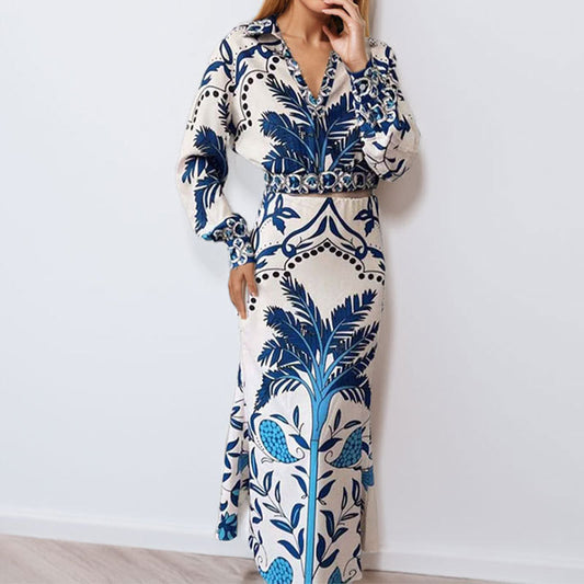 Flower Early Spring Idle Style Casual Fashion Set