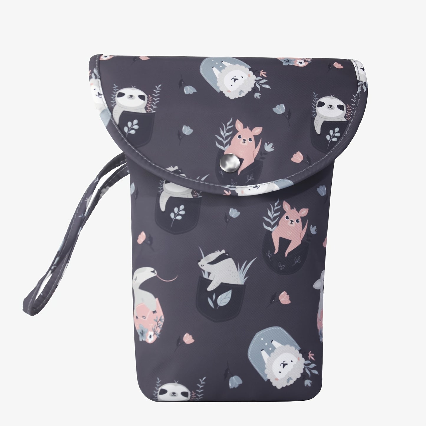 [Portable Diaper Storage for Youngsters] Portable Diaper Storage Bag for Youngsters - Durable Polyester, Ideal for Diapers & Wet Wipes