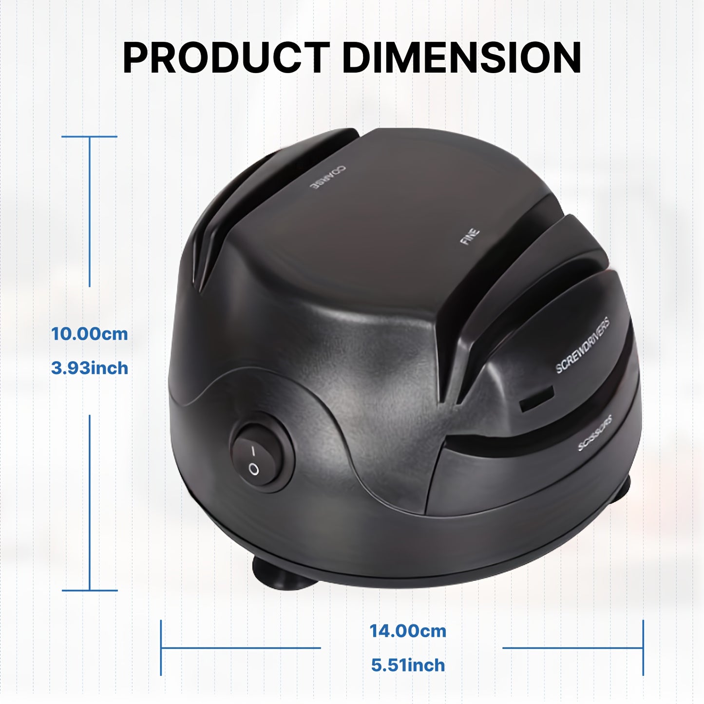 Professional Electric Knife Sharpener - 4-Stage Sharpening System by WANVOAPLS