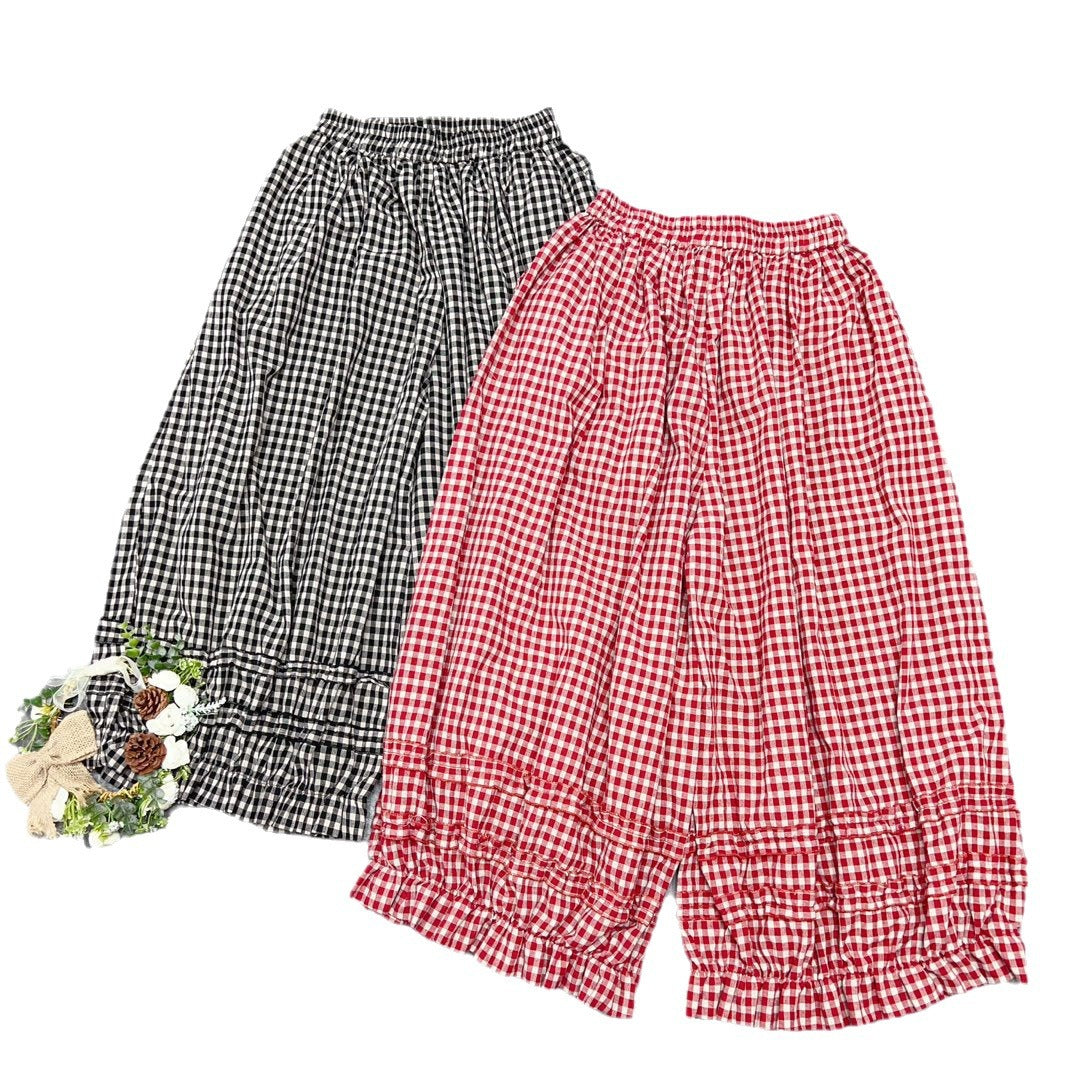 Slim-fit Versatile Casual Women's Cropped Culottes