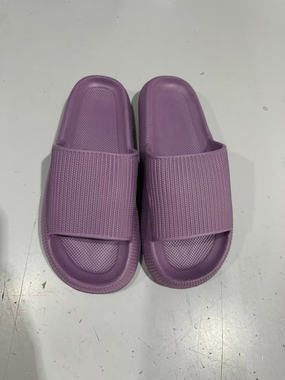 Home Slippers Couples Feel Cool Stepping On Excrement