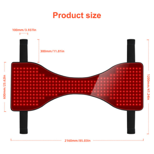 High Power Portable Horse Butt Belly Leg Abdomen Back Front Leg Red Light Infrared Physiotherapy Pad