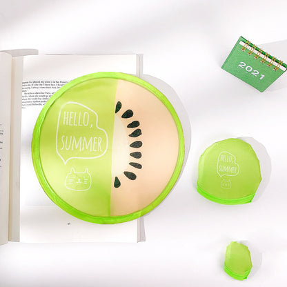 Portable Fan, Children's Heart, Children's Day Gift, Folding Fan With Handle
