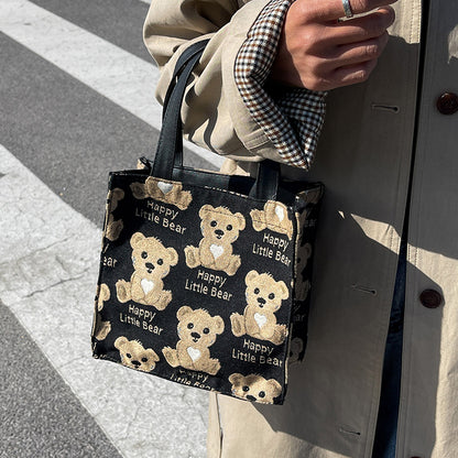 Canvas Bag Go Out To Work Handbag