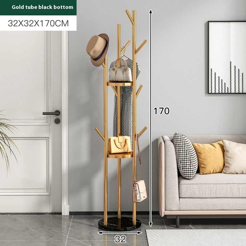 Luxury Marble & Metal Wall Shelf - Modern Floating Storage Organizer for Living Room & Bedroom