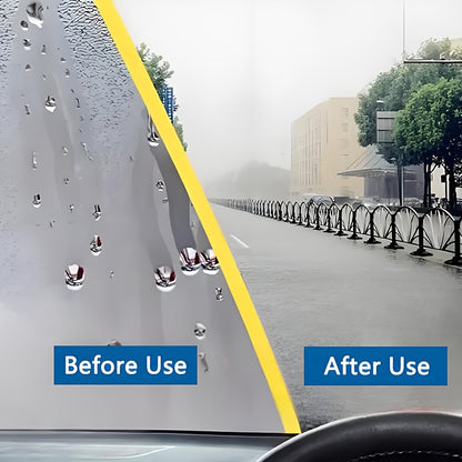 Safe Driving | Anti-Fog & Waterproof Car Wipes for Windshields, Mirrors, and Helmets - 3-in-1 Cleaning Formula for Fog Removal, Oil Film Removal, and Streak-Free Shine - Fit for All Vehicles