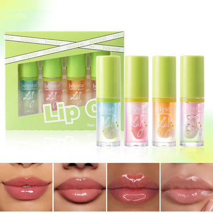 Water Light Moisturizing Large Head Brush Mirror Lip Gloss