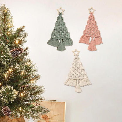 DIY Christmas Gift Handwoven Material Bag