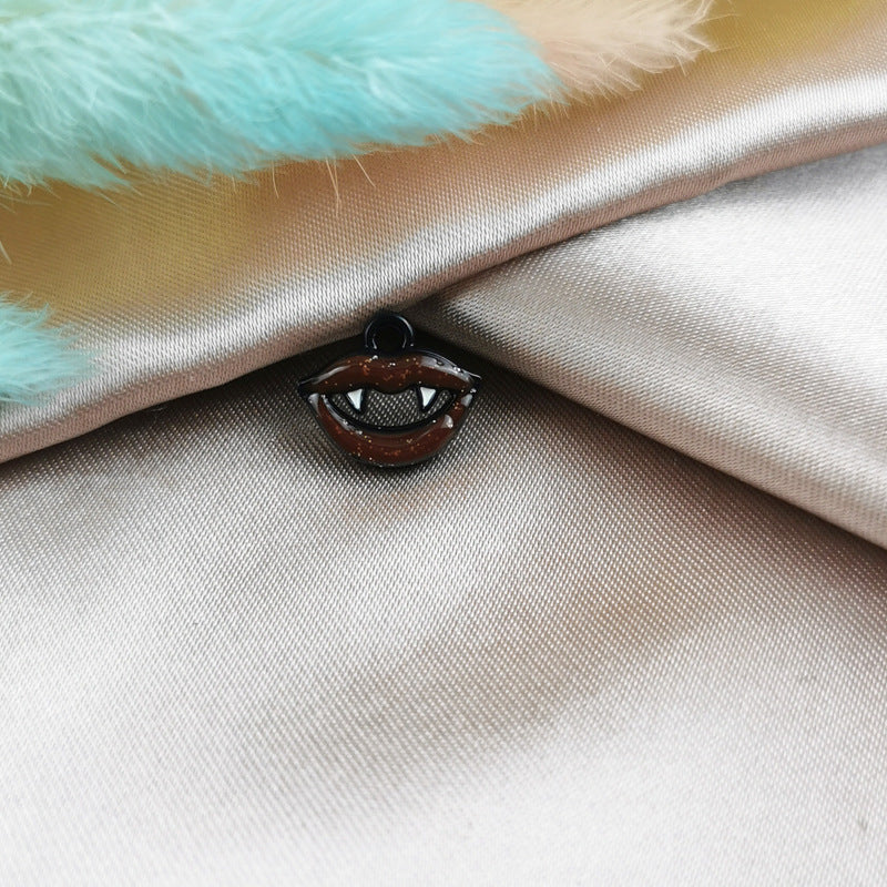 Pumpkin Head Skull Haunted House Pendant Material