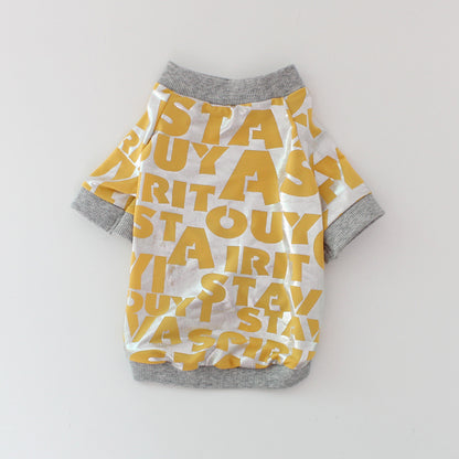 Dog Tide Brand T-shirt Letter Spring And Summer Europe And The United States