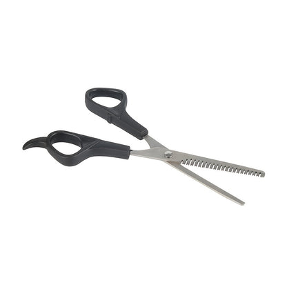 1pc Professional Hair Cutting Scissors - Thinning Shears For Barbers And Salons - Durable And Sharp For Precise Cuts