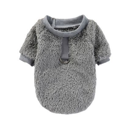 Pet Warm Thickened Double-sided Fleece Two-legged Clothes