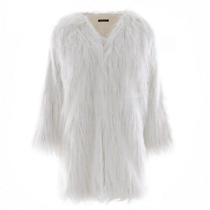 New Haining Fur Coat Mid-length Style