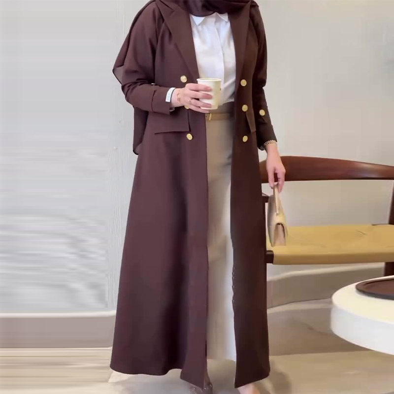 New Designer Model Comfortable Mid-length Women's Trench Coat