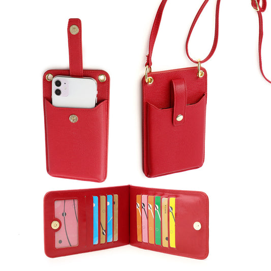 Ladies Vertical Zipper One-shoulder Diagonal Coin Purse