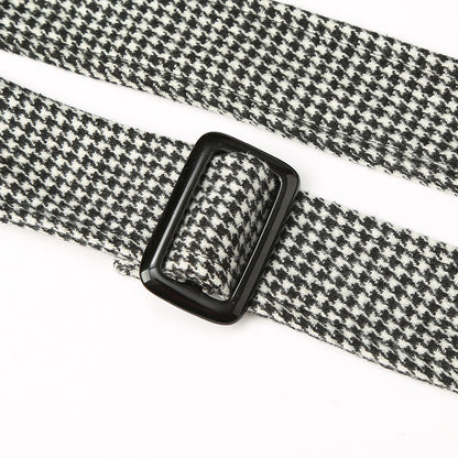 Herren-Trenchcoat, gestreift, zweireihig, mittellang