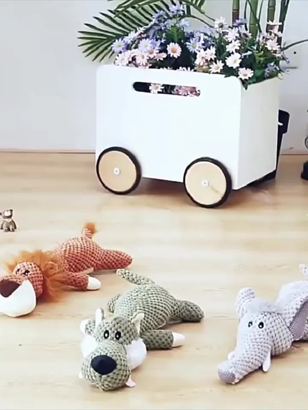 Tough & Durable Squeaky Dog Toys - Perfect For Small & Medium Chewers!