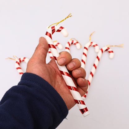 Christmas Tree Crutches Prop Decorations 6