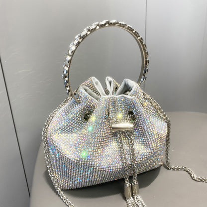 European And American Shiny Diamond Handbag For Women